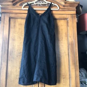 CP SHADES Linen Sundress midnight blue med…